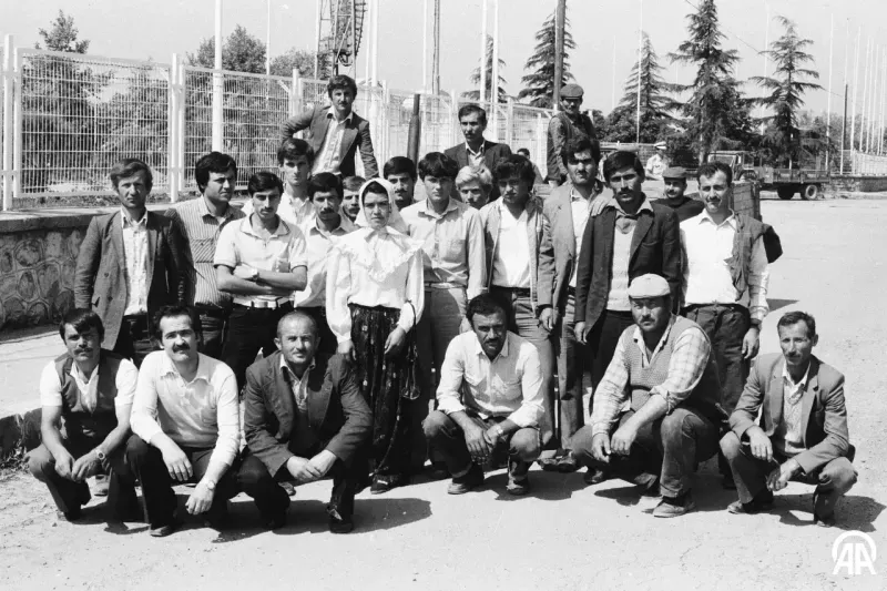 1985 yılında Kocaeli’de çekilen fotoğraf gündem oldu