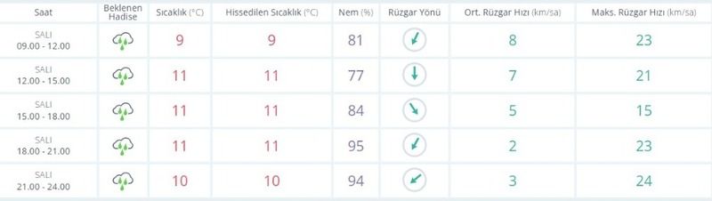 Kocaeli'de bugün hava nasıl olacak? (24 Aralık 2024)